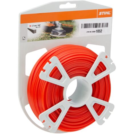 Filo di taglio quadrato STIHL per decespugliatore 00009302643 - 2,7 mm - 65 m