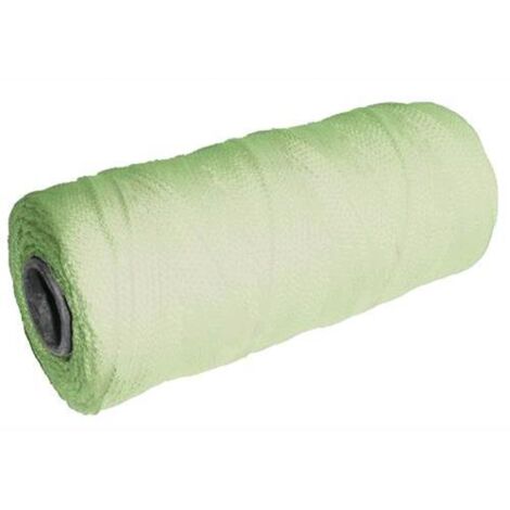 Filo Edilizia Trecciato Bianco Rot.10 Mt.100 Gr. 100