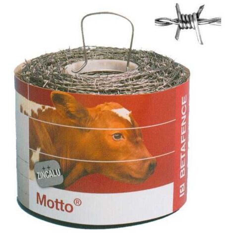 Filo espinoso Motto galvanizado m 100 Betafence