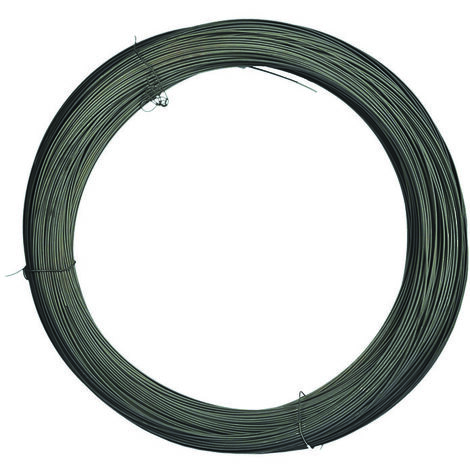 FILO FERRO COTTO NERO IN MATASSE- - n°12 filo  EE ¸ mm.180 - 25 kg T-REX