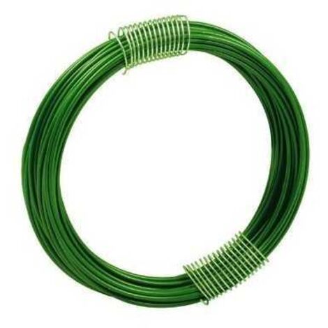 Filo Ferro Plasticato Verde 28 Matasse Assortite