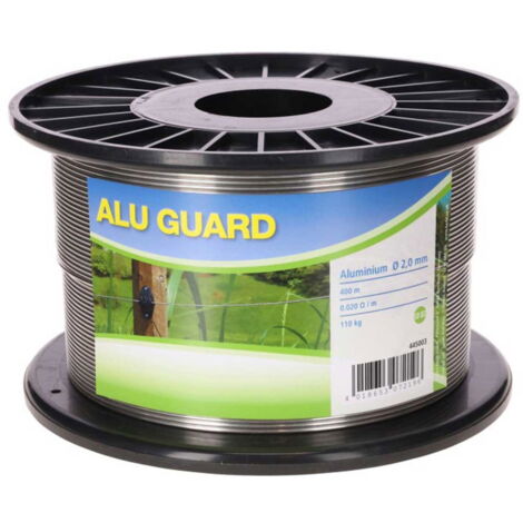 Filo in alluminio e magnesio per recinzioni elettriche 400 m diametro 2 mm