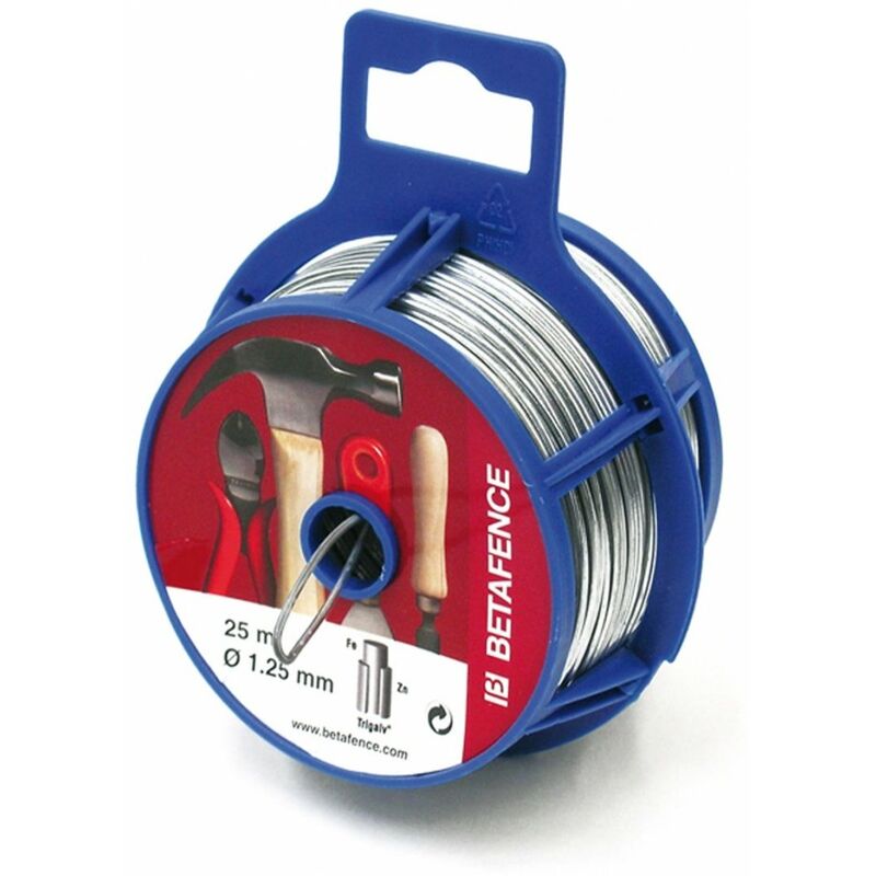 Filo in Bobina Zincato Brico da 50 metri x Ø1 mm