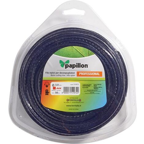 FILO NYLON DECESP.PAPILLON QUADRO SEGHETTATO 3,5MMX 50MT - CF. BLISTER