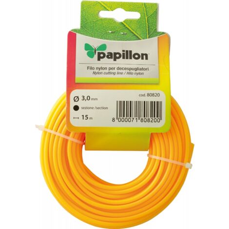 FILO NYLON DECESP.PAPILLON TONDO 3,0MM X 15MT - CF. BLISTER