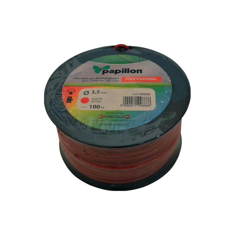 Filo Nylon Decesp. Papillon Tondo Prof.3,5mmx100mt Cf. Rocchetta