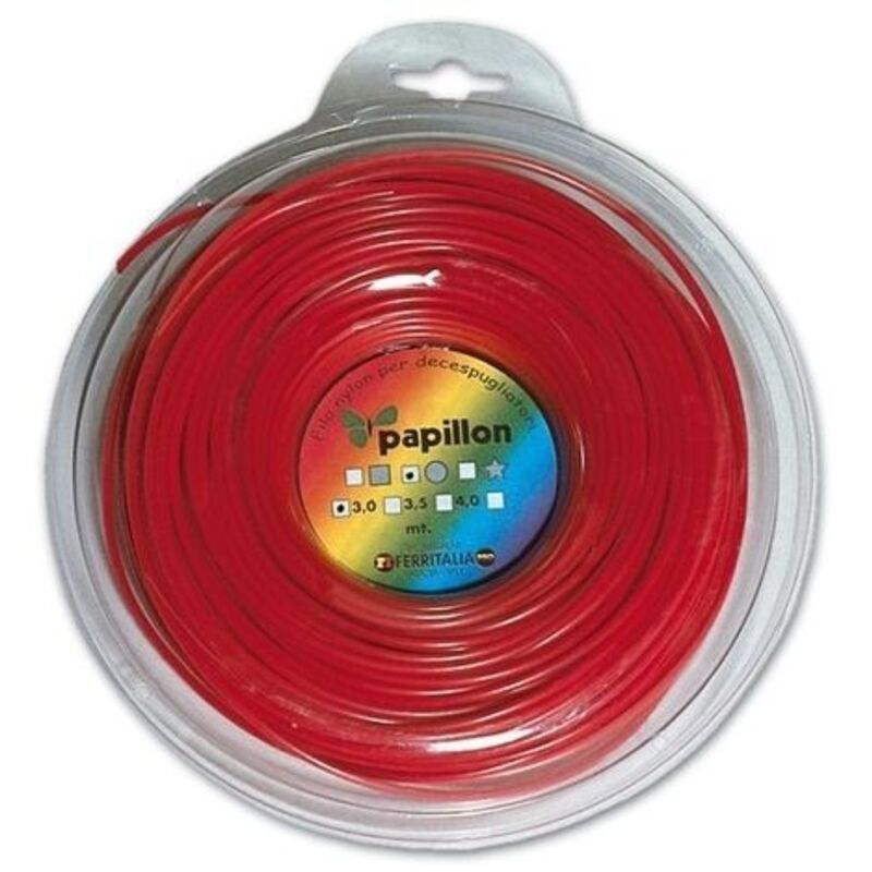 Filo In Nylon E Alluminio Per Decespugliatore Papillon Profilo Quadro 3 ...