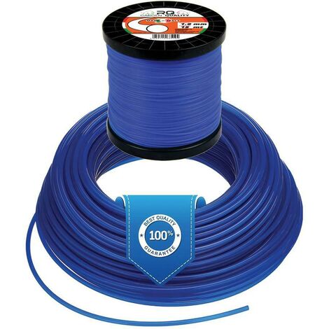 Filo nylon Strong Quadro professionale da mm 3,0 x 50 MT decespugliatore  R303619 - Macaluso Macchine Agricole