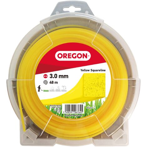 Filo per decespugliatore Quadrato Nylon Giallo ø 3.0mm/48m Oregon 69-420-Y