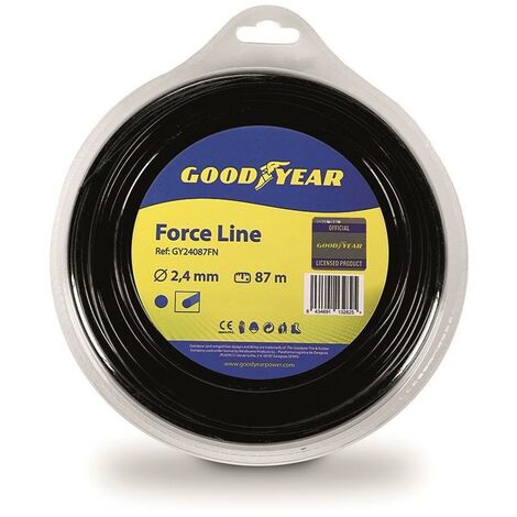 Filo per decespugliatore tondo 2,4 mm 87 metri Goodyear gy24087fn