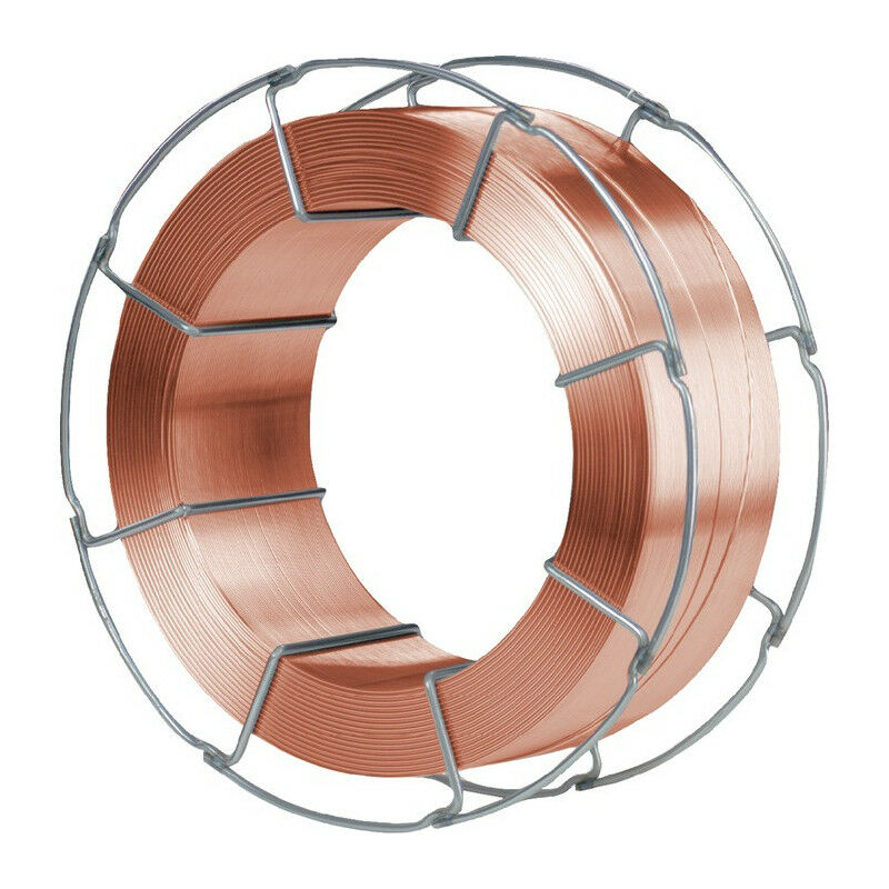 Image of Filo per saldatura mag G4Si1 (sg 3) D.1mm B-300 bobina avvolta a strati bobina 15kg WDI