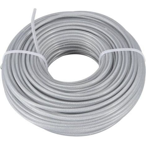 Filo per tosaerba da 40 metri - Cavo in nylon - Testina tagliaerba - Filo per tosaerba - Corda per tosaerba - Accessori per tosaerba