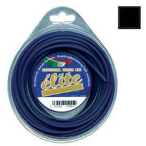 Filo quadro elite super professionale viola per decespugliatore - Confezione: matassa mt 15 - Diametro: Ø mm 3