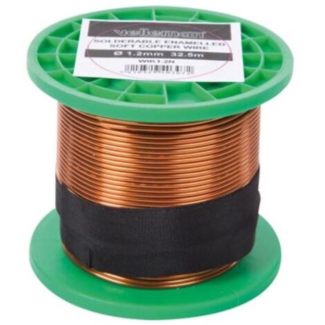 Filo saldatura rame velleman 1.2 mm 32.5 m