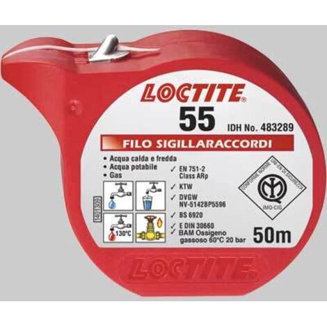 FILO SIGILLANTE LOCTITE 55/50  50 Mt     HENKEL