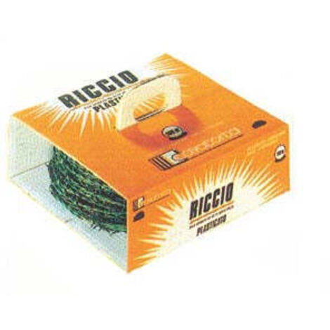 filo spinato riccio plastificato cavatorta ø 2,1 - rotolo 100 mt