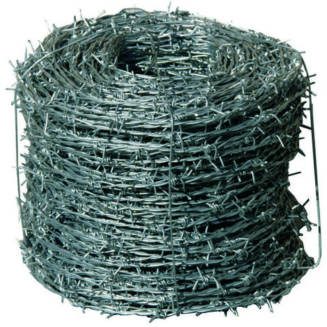 Filo spinato zincato iowa - n°16 mt.200