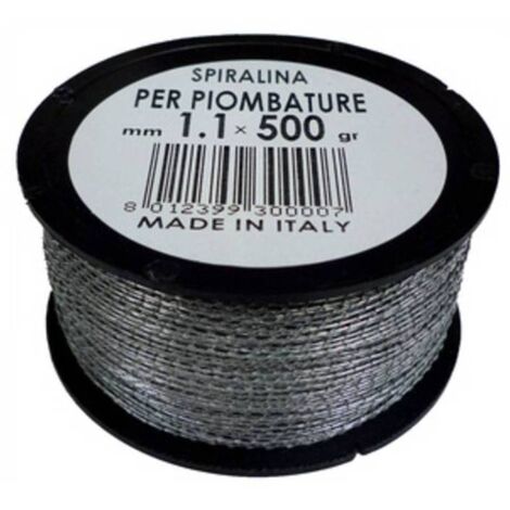 FILO SPIRALINO P/PIOMBATURE D 1,1 MM   500 G