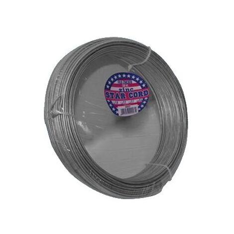 FILO STARCORD ZINCATO MT.100 MM.2,2