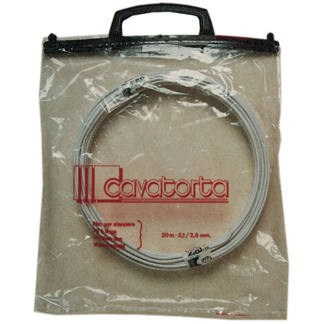 FILO STENDIBIANCHERIA ACC PLAS CAVATORTA CF 20 M- 1,0 bs