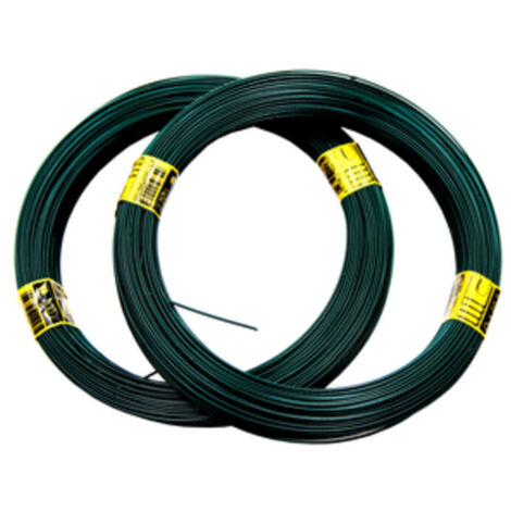FILO TENSIONE PLASTICATO D 2,7-3,6MM 100 M VERDE- 5,0 rotoli
