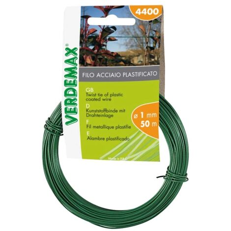 filo tondo acciaio bobina mt 50