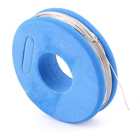 Filo tondo Nichrome 80 0,35 mm 27 Gauge AWG 24,6 piedi rotolo 11,33 Ohm/m riscaldatore