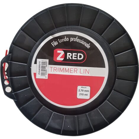 Filo tondo per decespugliatore diametro filo 2,70 mm bobina da 215 m