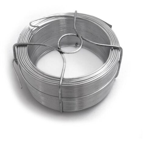 Filo Zincato MAURER 1010084 | Diametro 1,5 Mm | Confezione Da 10 Metri | Linea Professionale WOLFPACK