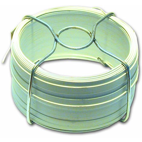 Filpack FGB14 Filo di acciaio plastificato - Diametro esterno 1,4 mm - Lunghezza 30 m - Bianco