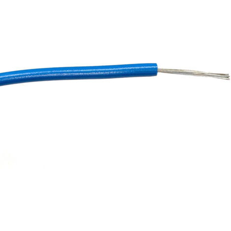 Fils de câblage RS PRO, 0,22mm², Bleu, 500m, 1 000 V c.a. ( Prix pour Bobine de 500 Mètres )