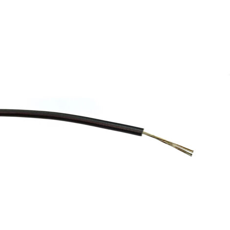 Fils de câblage RS PRO, 0,22mm², Noir, 500m, 1 000 V c.a. ( Prix pour Bobine de 500 Mètres )
