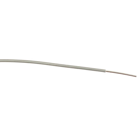 Fils de câblage RS PRO, 0,3 mm², Gris, 100m, 1 000 V c.a. ( Prix pour Bobine de 100 Mètres )
