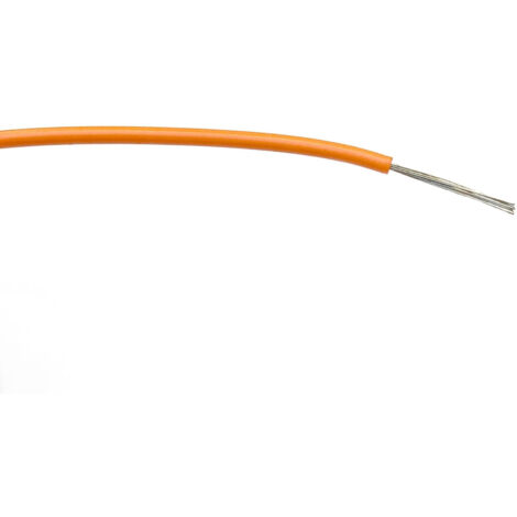 Fils de câblage RS PRO, 0,5 mm², Orange, 100m, 1 000 V c.a. ( Prix pour Bobine de 100 Mètres )