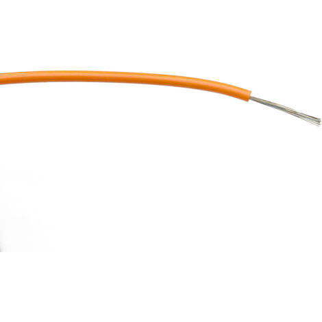 Fils de câblage RS PRO, 0,75 mm², Orange, 100m, 1 000 V c.a. ( Prix pour Bobine de 100 Mètres )