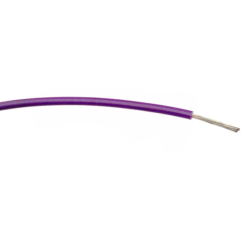 Fils de câblage Rs Pro 0,75 mm², Violet, 100m, 1 000 v c.a. ( Prix pour Bobine de 100 Mètres )