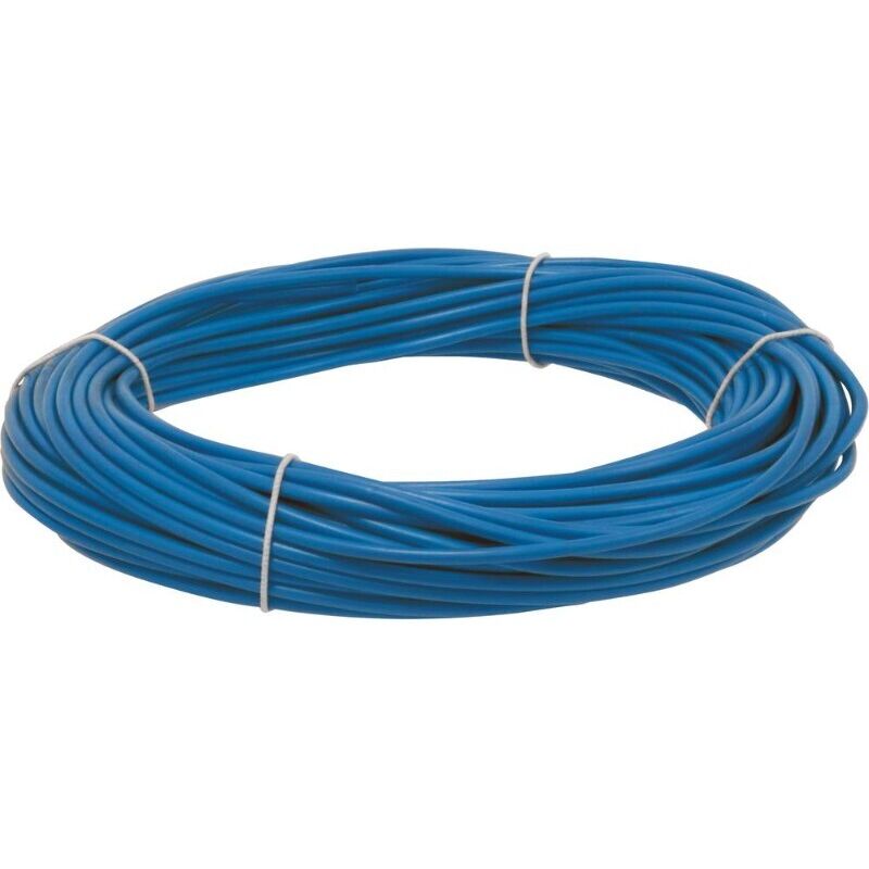 Topcar - Fil monoconducteur 25mm² bleu 25m - 16727