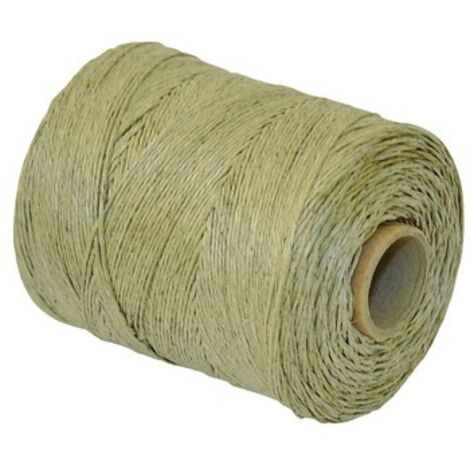 Fils de lin brun Selgros111 250 g - durables pour emballer et attacher