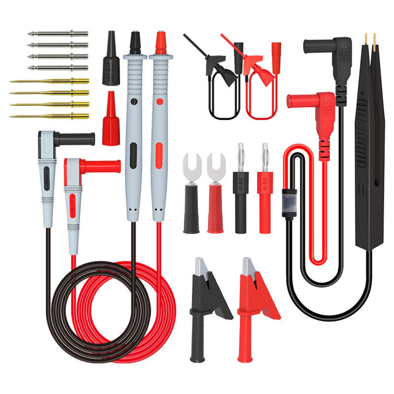 Sunxury - Fils de test multimètre avec fiche banane numérique pince testeur sonde pour multimètres fils de test électronique stylo accessoires P1503E