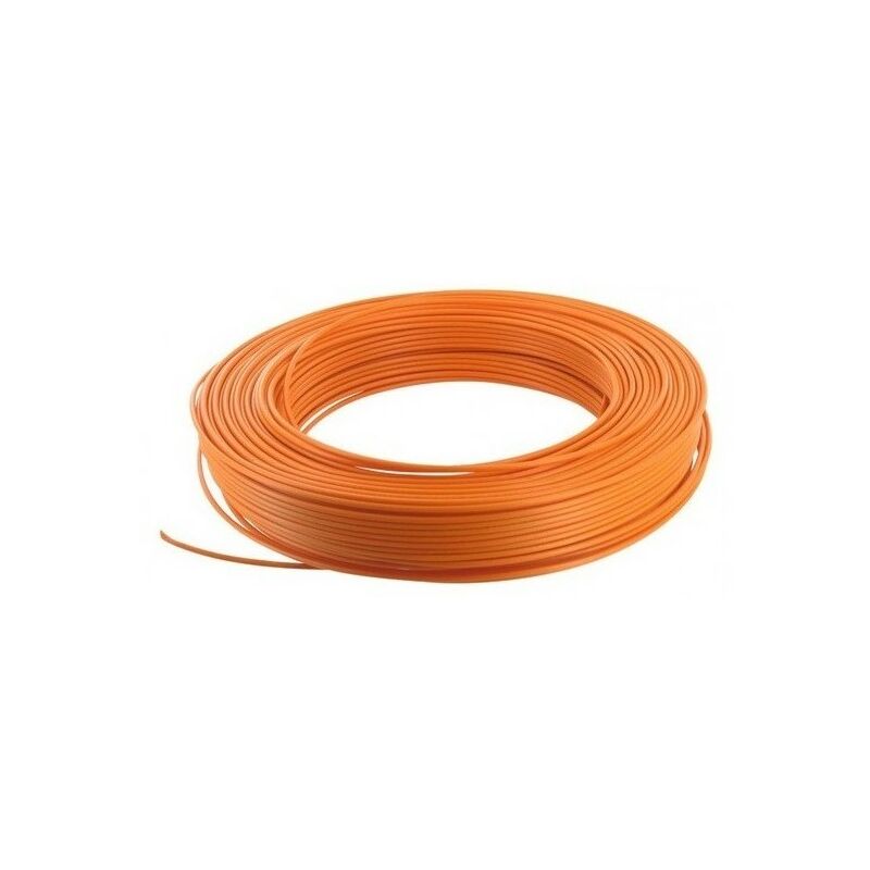 Fil rigide HO7 v-u 1,5mm² orange - 000705 (aaa)