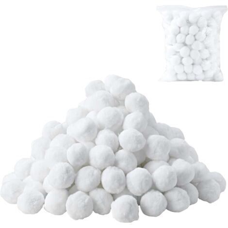 Filter balls, 700 g swimming pool filter balls, filter balls replace 25 kg filter sand, filter system accessories, for swimming pool cleaning, filter pump