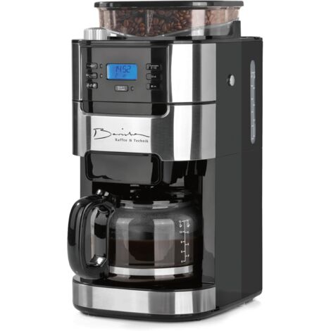 Filter Coffee Machine with Grinder 12 Cups Auto Drip