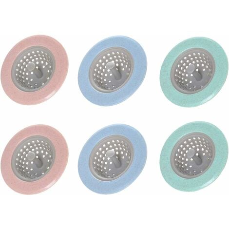 2pcs Bathroom Sink Drain Hair Catcher, Kitchen Sink Strainer Plug, Shower  Drain Cover, Bathtub Drain Stopper, Toilet Tank Cover Wall Sticker,  Anti-odor Silicone Tool