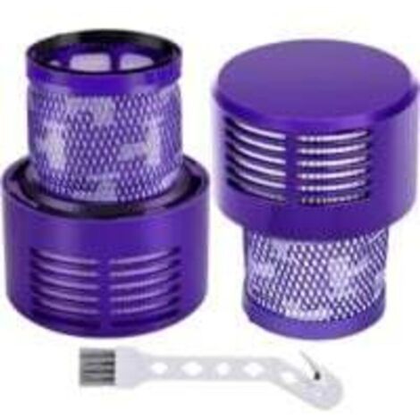 Filter für Dyson V10 SV12, 2 Ersatzfilter für Dyson V10 SV12 Cyclone Staubsauger, V10 Absolute Animal Motorhead Total Clean SV12 Akku-Zubehör DY-969082-01