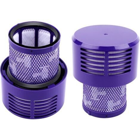 Filter für Dyson V10 SV12, Filter für Dyson Cyclone V10 SV12 Serie V10 Absolute/Animal/Total Clean/Motorhead Staubsauger, Ersatzfilterzubehör (4er-Pack) (V10)