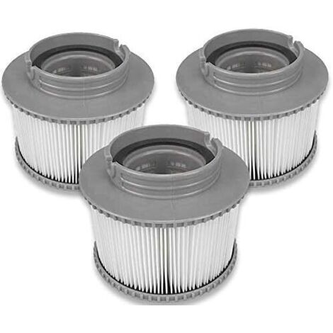 Filter, Pool Filter Cartridges, Filter Replacement Cartridges for Tub, Spa, Swimming Pool (3PCS)