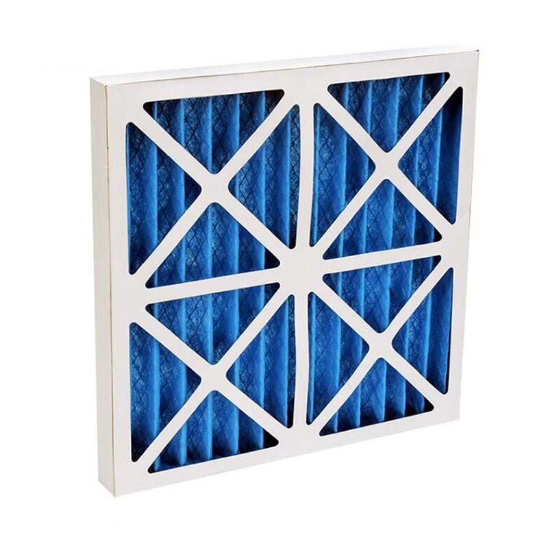 Filter Technology Filtre à panneau plissé G4, bleu/blanc