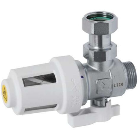 Filtergerät mit Magnet zur Montage unter dem Caleffi XS-Kessel