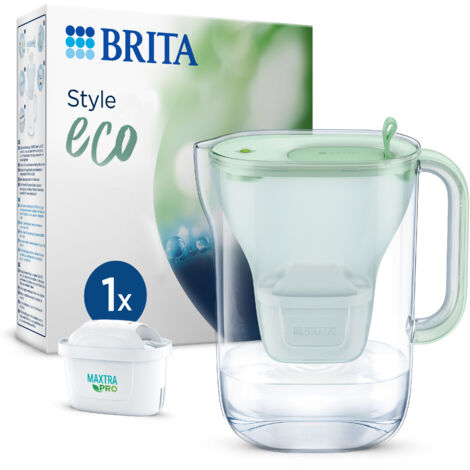 Filterkaraffe Style eco 2,4l Kunststoff 60 % biobasiert hellgrün