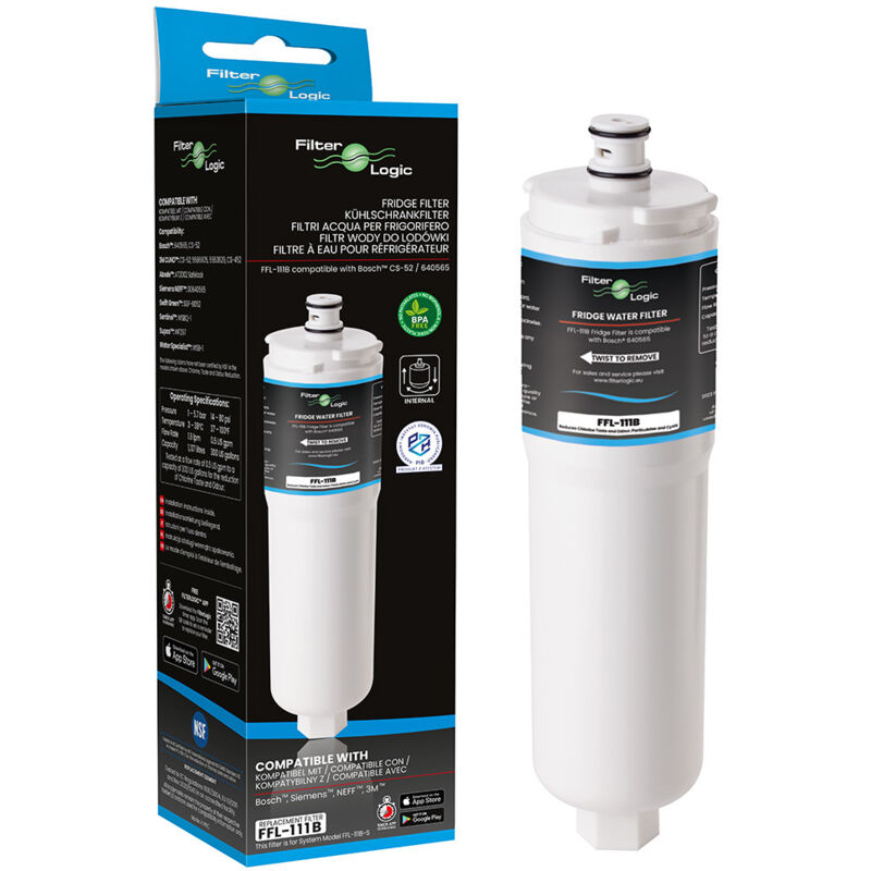 Image of FilterLogic FFL-111B Fridge Water Filter Compatible&hellip;